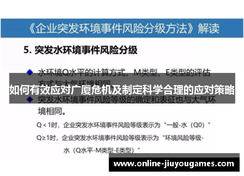 如何有效应对广厦危机及制定科学合理的应对策略